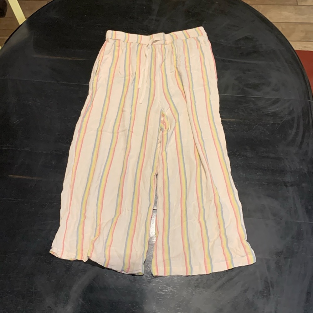 Volcom striped flowy pants